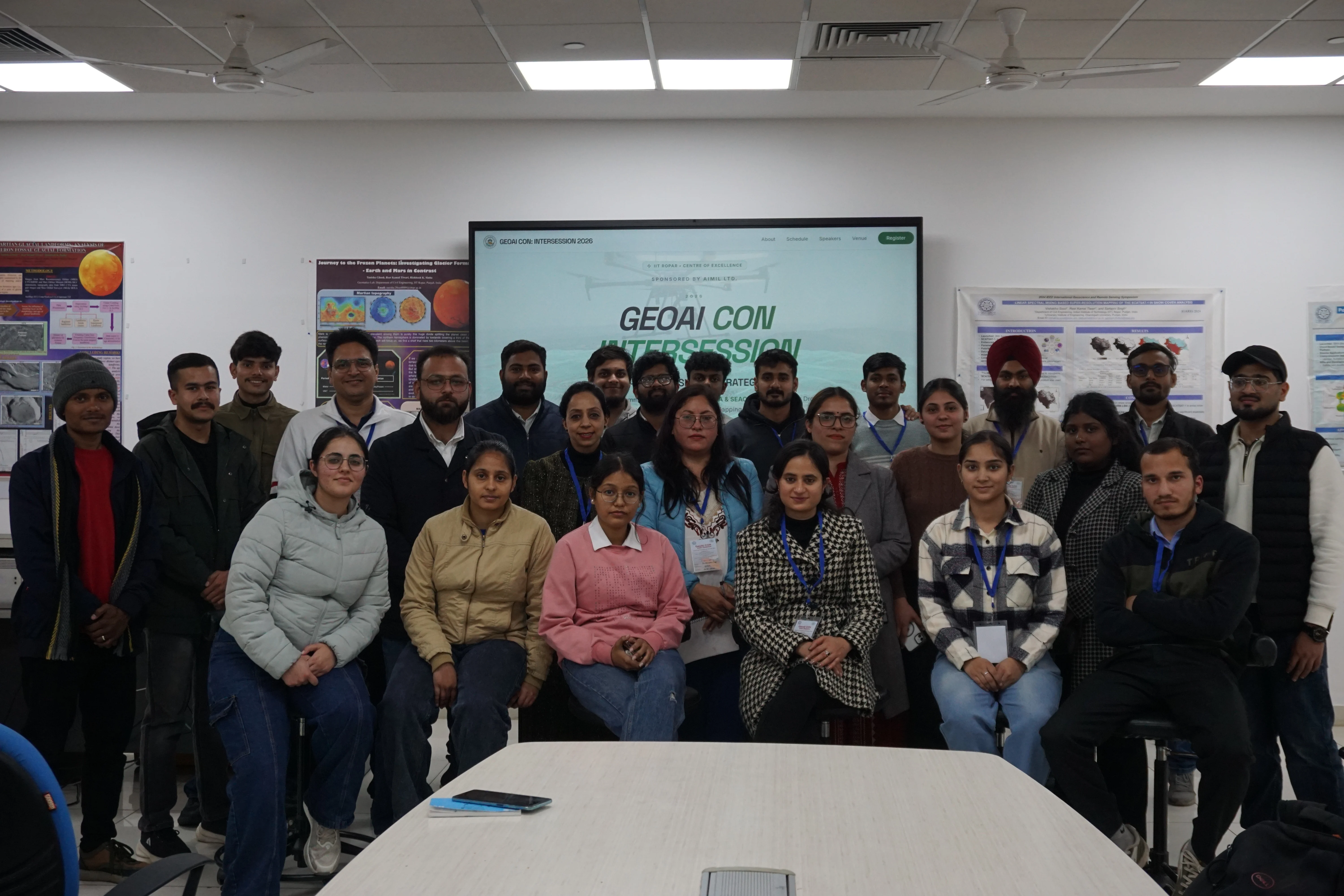 Group activity during survey